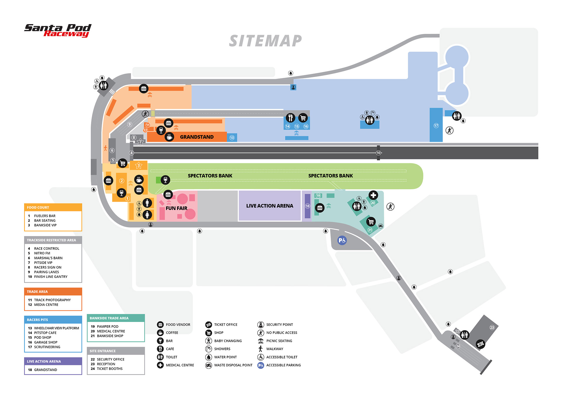 Santa Pod Raceway Site